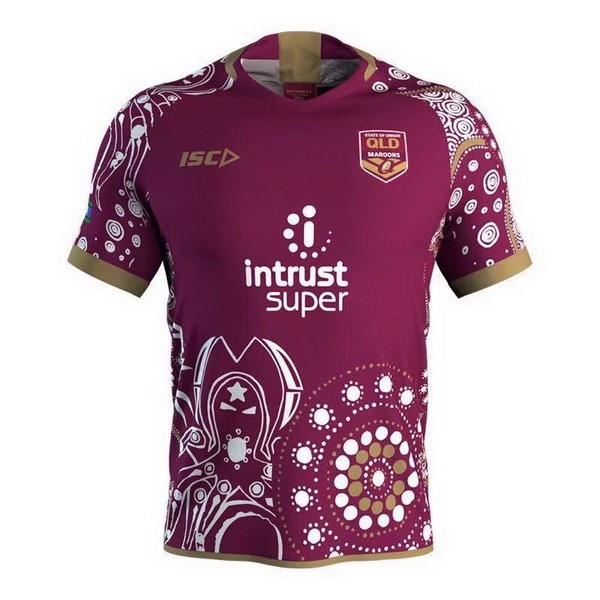 Tailandia Camiseta Qld Maroons 2018 Rojo